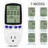 Digital Power Monitor Meter Usage Energy Watt Amp Volt KWh Electricity...