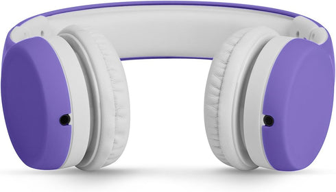 LilGadgets Connect+ Wired Kids Headphones for School w/Microphone, Volume Limiting & Noise Reduction On-Ear Headset w/Cord, SharePort Technology &...
