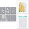 SPELLBINDERS PAPERCRAFTS, INC Spellbinders Layered Stencils 6/Pkg-Wonderful Tulips-Four Petal, Gray...