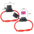 MUYI Inline Fuse Holder - 10ga & 12v Waterproof Adaptor with 40AMP ATC Fuses...