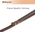 HiCaptain Thin Leather Pet Leash, Durable Dog Leashes Suit for Small Dog Up to 15 lb 00(1/5 inch Wide, 6 Ft) Brown...