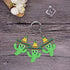 iMagitek 24 Pack Mini Cinco De Mayo Fiesta Sombrero Cactus Keychains for Taco Fiesta Party Favors, Mexican Theme Party Favors, Fiesta Bachelorette...