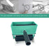 6 Inch Portable Glue Applicator Roller with Paint Bucket Handheld Manual Adhesive Glue Spreader with 2 Foam Wheels for Carpenter Woodworking, 10.5...