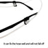 8PCS Oxygen Tube Holder for Glasses?Oxygen Nasal Cannula Clips for Ear Protection?Elastic and Retractable Oxygen Tube Clips for Glasses?Nasal Cann...