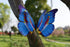 Giant Butterfly Garden Stakes Decorations Outdoor 3D Butterflies Lawn Decorative Yard Decor Patio Accessories Ornaments PVC Gardening Art Christma...