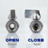 M14 x 1.5 Oil Drain Valve, Oil Drain Plug Quick Valve, Stainless Steel Oil Drain Plug Valve with Copper Crush Washer, for Oil Change, Automotive R...