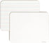 U Brands Dry Erase Lap Board, Double Sided, Ruled and Plain, 9 x 12 Inches, Dry Erase Marker Included (484U06-24)...
