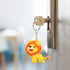 40 Pack Cute Roar Lion Keychains for Wild Animal Party Favors, Safari Animal Party Favors, Baby Shower Return Gifts...