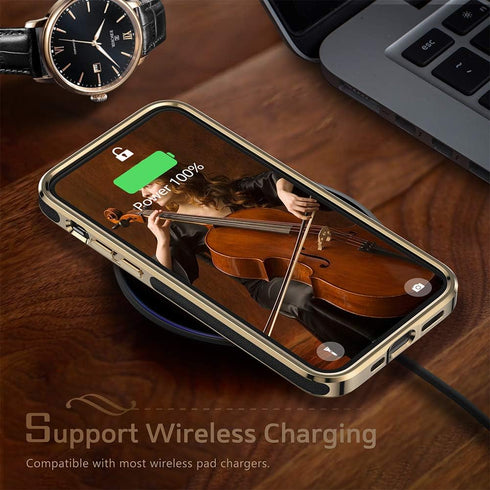 LOHASIC for iPhone 12/12 Pro Case Men, Luxury Leather Slim Business Classic Soft Grip Shockproof Bumper Full Body Protective Women Cover Cases for...