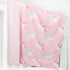 BORITAR Unicorn Baby Blanket for Girls Soft Minky with Double Layer Dotted Backing Ultra Soft and Cute Kids Blanket for Toddler Bed, 30 x 40 Inch ...
