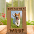 KATE POSH - You had me at Woof - Dog Paws Engraved Natural Wood Picture Frame, New Puppy, Memorial, Best Dog Ever Gifts (5x7-Vertical)...