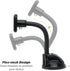 Scosche MAGWDM MagicMount Flex Neck Suction Cup Car Phone Mount for Dashboard/Windshield, 360° Adjustable Magnetic Head, Universal Cell Phone Hold...