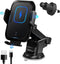Amlink Wireless Car Charger - 15W Fast Chargeing Cell Phone Holder Car - Auto Clamping Phone Mount Holder for Dashboard Windshield Air Vent Compat...