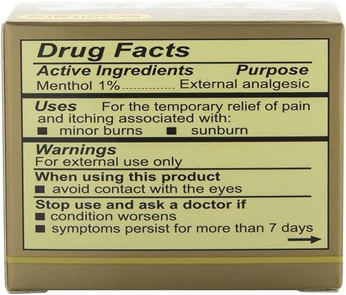 Ching Wan Hung Soothing Herbal Balm for Burns (1.06 oz) (1 Jar)...