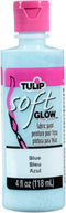 Tulip 29105 Soft Fabric Paint 4oz Glow Blue...