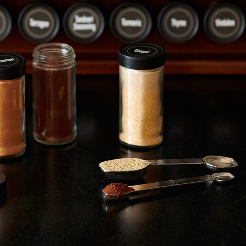 AllSpice Stainless Steel Double Sided Measuring Spoon- Teaspoon and Tablespoon...
