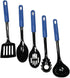 Chef Craft Basic Nylon Cooking/Serving Ladle, 12 inch, Blue/Black...