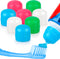 8 Pcs Toothpaste Caps Self Closing Toothpaste Squeezer Dispenser for Kids Silicone Toothpaste Covers Toothpaste Saver Cap Mess Free Toothpaste Top...