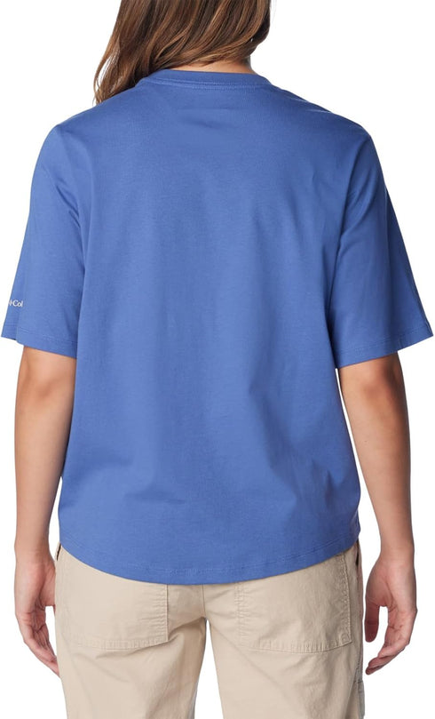 Columbia Women's North Cascades Relaxed Tee, Eve/Outdoors Club, X-Large...