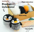 Woolbuddy Needle Felting Kit for Beginners Adults, Penguin Sea Animal Project, Includes Supplies, Two Needles, and Clear Instructions for Creative...