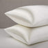 Lanest Housing Satin-Silk Pillowcase Queen, White Satin Pillowcase for Hair and Skin, Breathable, Super Soft, Cooling Pillow case Queen-Standard S...