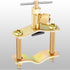 2 Pcs Brass Self Piercing Saddle Valve Copper Self Tapping Valve with 1/4 Inch Compression Outlet for 3/8 to 1-5/16 Inch Water Pipe Supply...