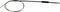 Dorman C93401 Front Parking Brake Cable Compatible with Select Ford Models...