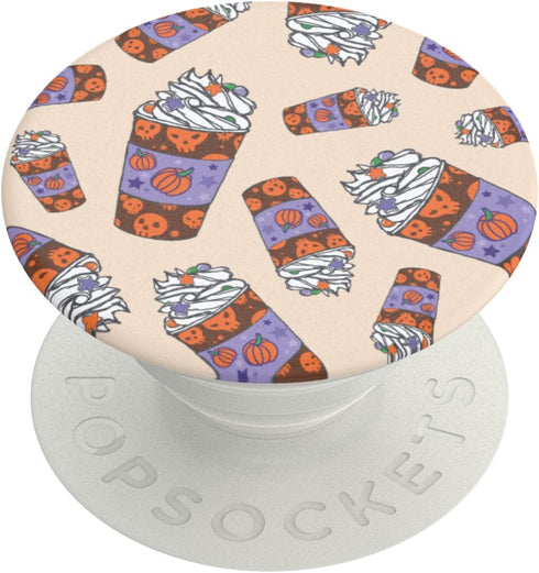PopSockets Phone Grip with Expanding Kickstand, Halloween PopGrip - Pumpkin Spice...