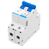 Baomain Low-Voltage Mini Circuit Breaker NXB-63(DZ47-63) C63 63A 2 Pole 400V DIN Rail Mount White...