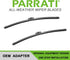 PARRATI® 24 Inch & 24 inch of High Performance Premium All-Season Automotive Replacement Windshield Wiper Blades, Easy DIY Install & Superior Road...