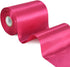 TONIFUL 4 Inch x 22 Yards Wide Hot Pink Satin Ribbon Solid Fabric Large Ribbon for Cutting Ceremony Kit Grand Opening Chair Sash Table Hair Car Bo...