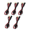 iMESTOU 2FT SAE O Ring Terminal Harness with 10A Fused 2-Pin Quick Disconnect Plug (5PCS-Pack)...