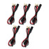 iMESTOU 2FT SAE O Ring Terminal Harness with 10A Fused 2-Pin Quick Disconnect Plug (5PCS-Pack)...