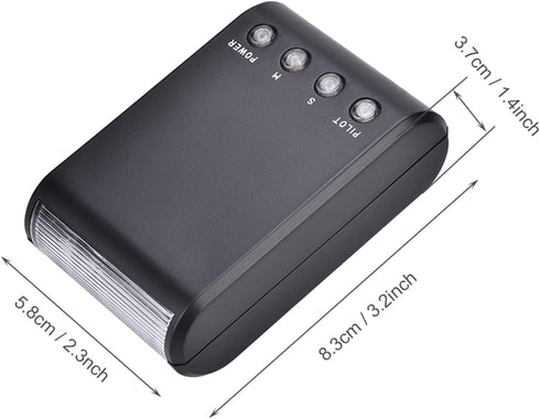 Camera Flash Speedlite for DSLR Cameras, Portable Mini Digital Hot Shoe Mount Flashlight Built in Digital Slave and Auto Pre Flash Sensor, Hot Sho...