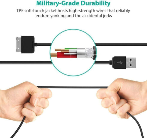 USB Sync Data Transfer Charger Power Cable Cord for Microsoft ZUNE 80 ZUNE 120 ZUNE 4 ZUNE 8 ZUNE 16 ZUNE 30GB 4GB 8GB 80GB 120GB ZUNE HD 16GB 32G...