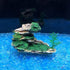 Aquarium Ornament Rock Cave Landscape Artificial Mountain View Stone with Moss Tree Fish Tank Decoration (#Hill A)...