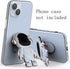Astronaut Phone Ring Holder Finger Kickstand, ABS Electroplate Phone Back Grip Astronaut Phone Hidden Stand Compatible with iPhone 13 Pro Max/13 P...