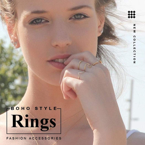 GRAEEN Crystal Mermaid Rings Asjuatable Open Ring Leaf Ring Fish Tail Band Ring Silver Eternity Ring Jewelry for Women...