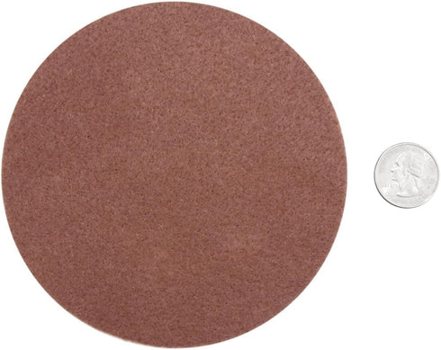 Playfully Ever After 5 Inch Brown 15pc Stiff Felt Circles...