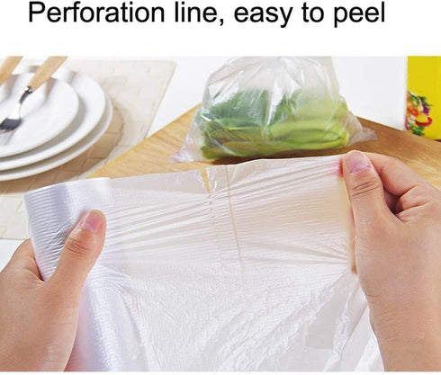 12 x 20 inches Plastic Produce Bag,350 Bags/Roll,for Fruits, Vegetable, Bread, Food Storage....