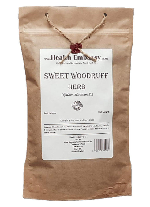 Health Embassy Sweet Woodruff Herb | Galium Odoratum L | Herbal Tea (50g)...