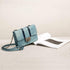 Small Denim Blue Women Purse Clutch Retro Small Shoulder Bag for Teenager girls Color Contrast Handbag...