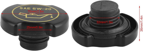 for ford f53 oil Yctze Engine Oil Filler,ABS Black Car Oil Fit for FORD E?150 / E?550 / F53(F3AE6766BA,F3AZ6766B)...