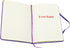 YIKANGHENG Hardcover Journal Notebook, 1 Pcs A5 PU Leather Cover With Bandage 80 Sheets (160 Pages) 8 mm Ruled Diary Notebooks (Purple)...