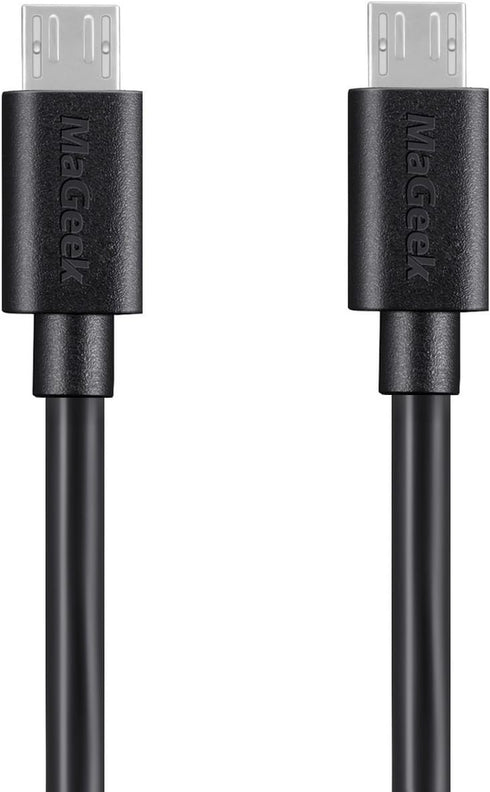 MaGeek Micro USB Cable (2-Pack)(10ft), Extra Long High Speed USB Charge and Sync Cord for Samsung, Nexus, LG, Motorola, Android Smartphones and Mo...