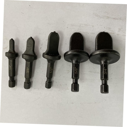 5pcs Copper Expander Black Hose Piping Kit Specialty Tools Air Conditioner Copper Tube Expander Swaging Tool Copper Expander Tool Manual Flaring T...
