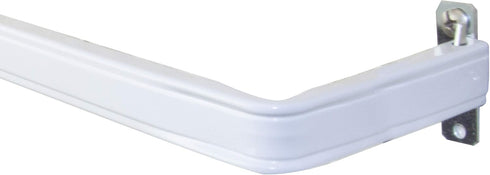 Rod Desyne KBX3018 Lockseam 3" Curtain Rod, 18-28 inch, White...