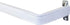 Rod Desyne KBX3018 Lockseam 3" Curtain Rod, 18-28 inch, White...