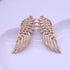 MINGHUA Elegant Angel Wings Feather Suit Pin Collar Pin Brooch for Unisex...