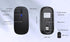 Wireless Bluetooth Mouse,LED Rechargeable Laptop Mouse .Portable Office Computer Mice use(BT5.2 and USB 2.4G) Dual Mode Connection,Silent,Slim,for...